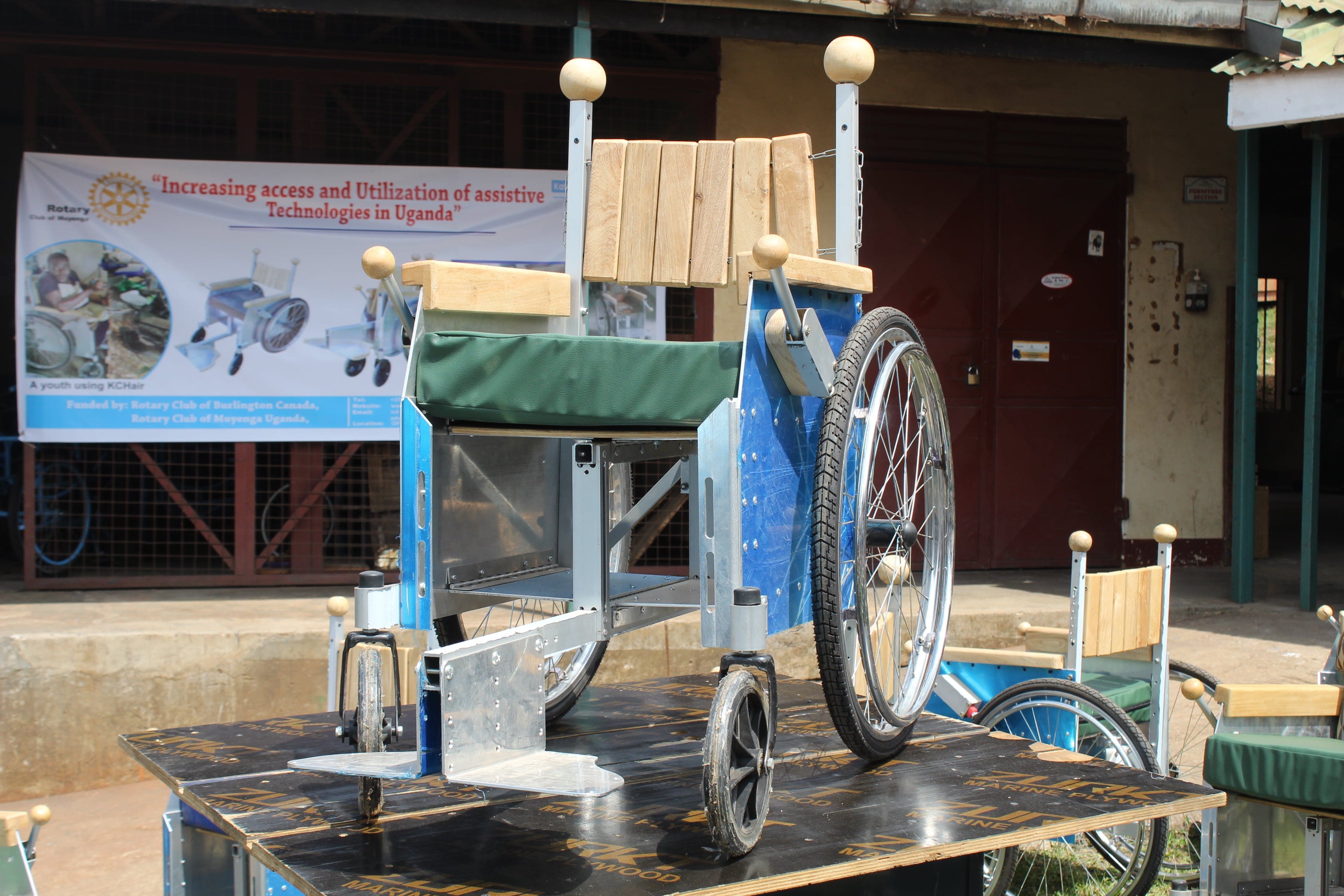 Aluminum wheelchair called KChair